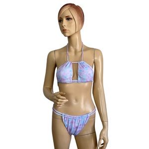 Cabo Couture Women's Uno Más Bikini Set in Tie Dye Small